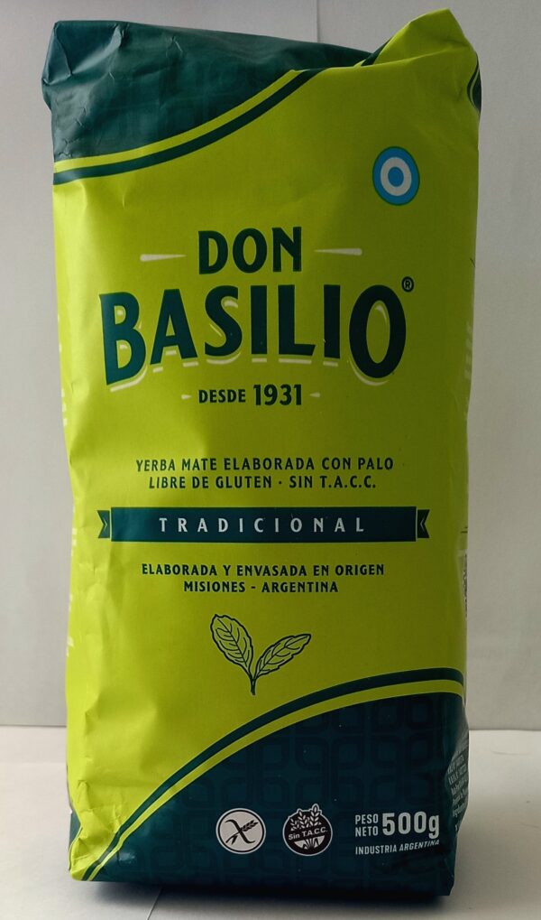 Yerba Mate Don Basilio 500g