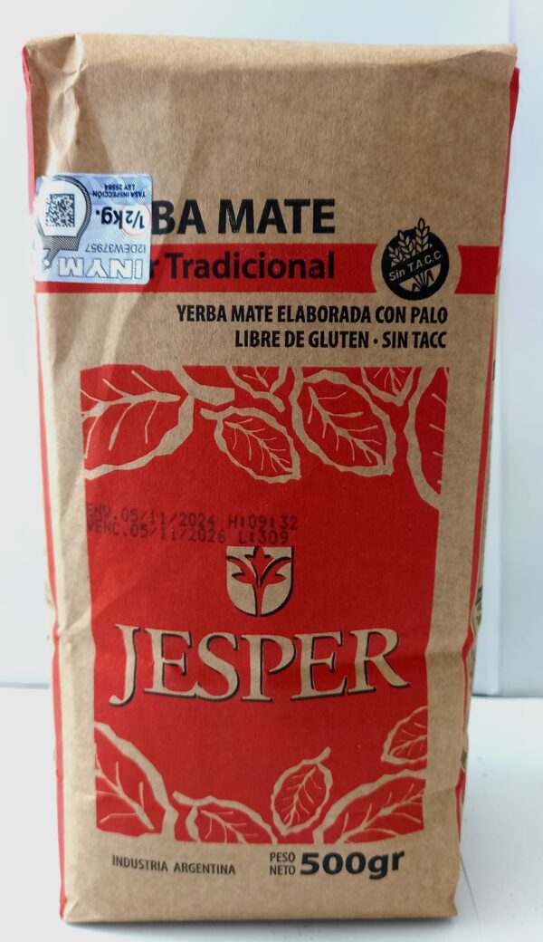 Yerba Mate Jesper Tradicional 500g