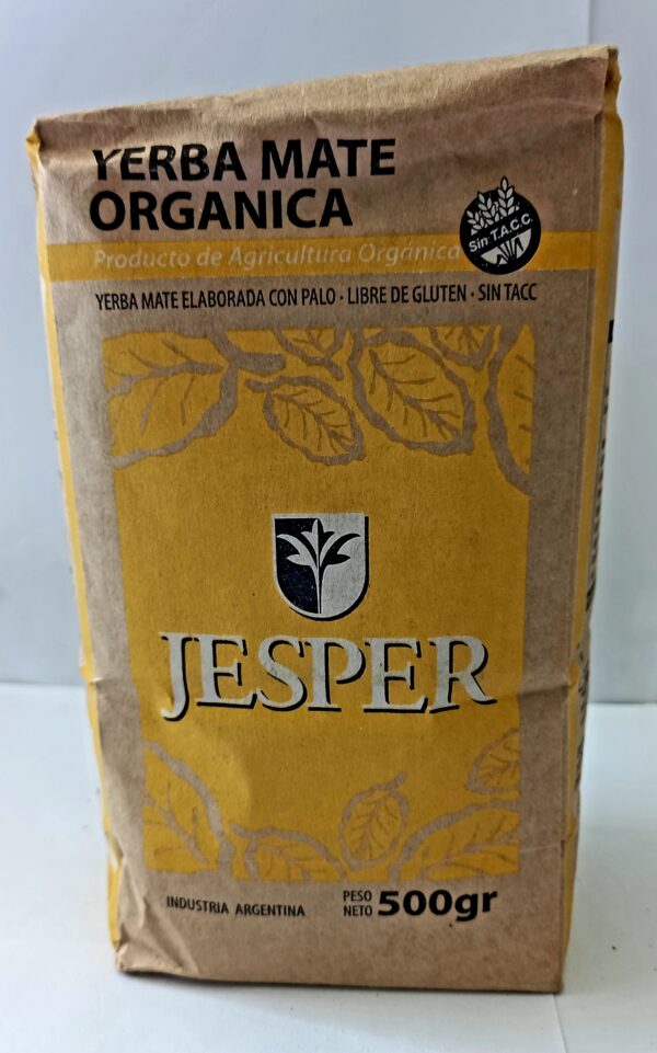 Yerba Mate Jesper Orgánica 500g