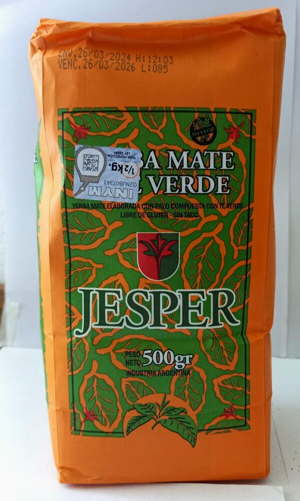 Yerba Jesper con Té Verde 500g