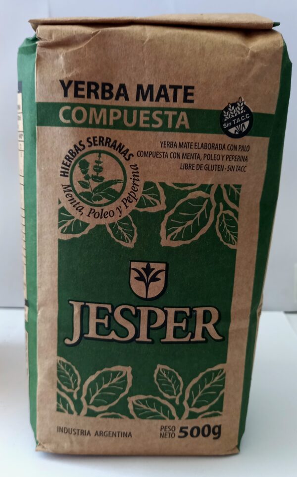 Yerba Mate Jesper con Hierbas 500g