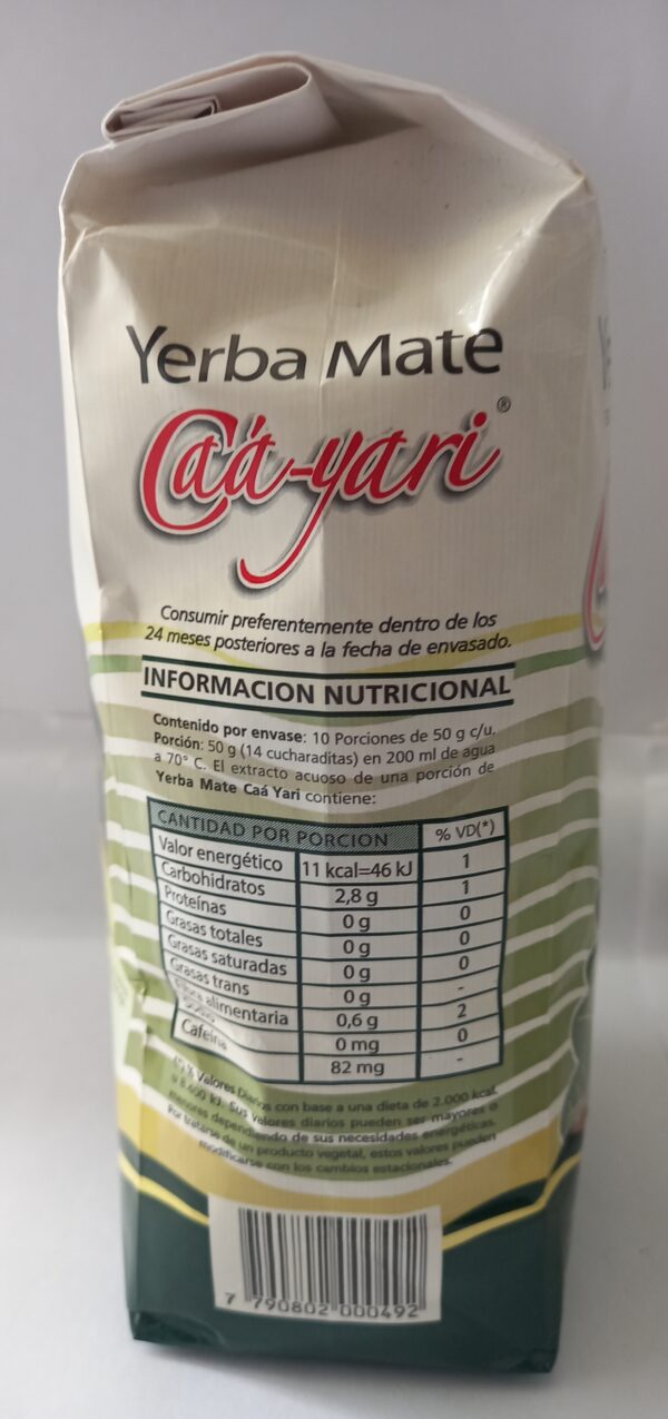 Yerba Mate Caá Yari 500g - Imagen 3