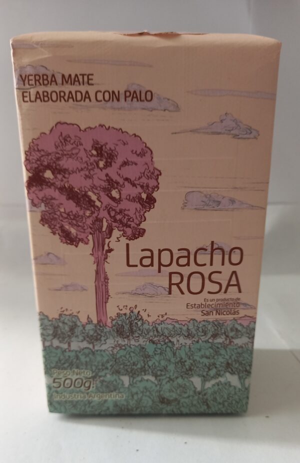 Yerba Mate Lapacho Rosa Agroecológica 500g