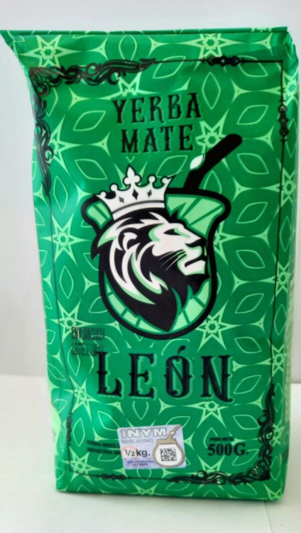 Yerba Mate León Barbacuá (ahumada) Agroecológica 500g