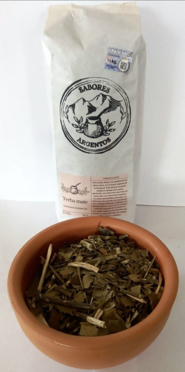 Yerba Mate Sabores Argentos Canchada Barbacuá (tereré) 500g