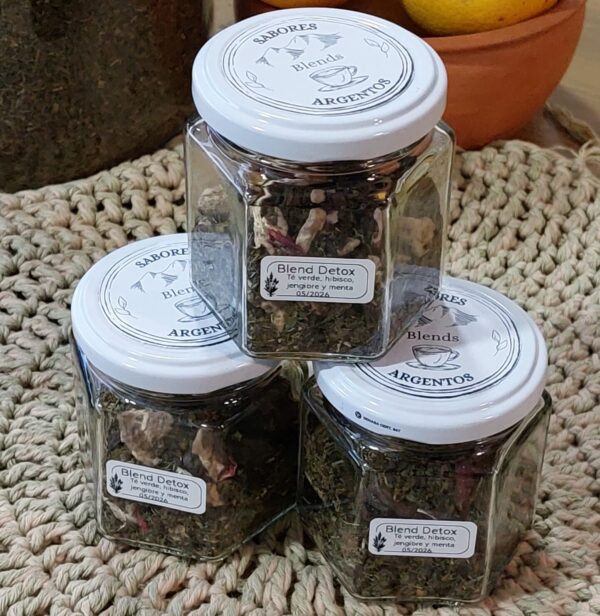 Blend de Té Detox Antioxidante Sabores Argentos - Imagen 3