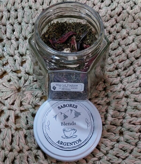Blend de Té Detox Antioxidante Sabores Argentos